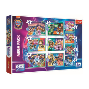 Puzzle- "10in1" -  Dogs happy day / Viacom PAW PATROL