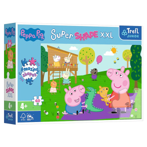 Puzzle- "60 XXL" - Playing with my little brother / Peppa Pig