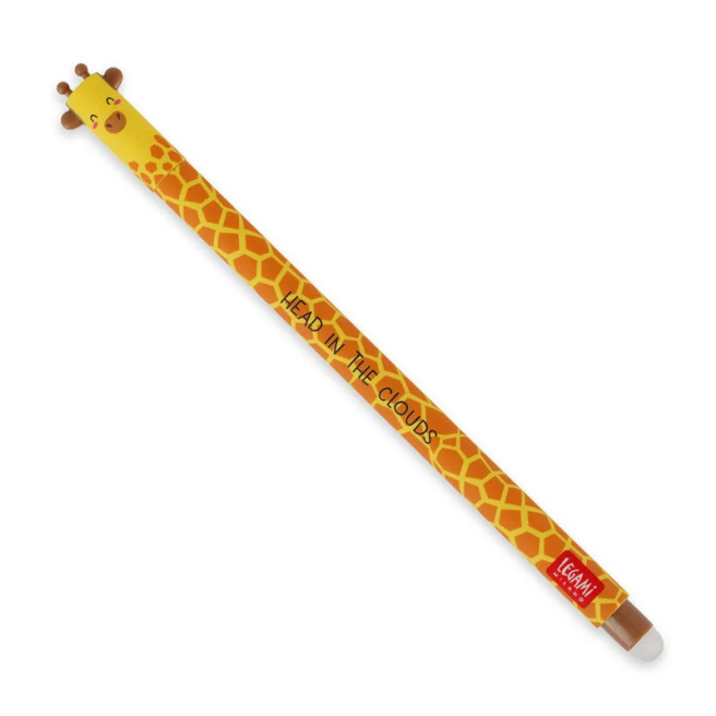 Ручка гелевая стираемая "GIRAFFE"