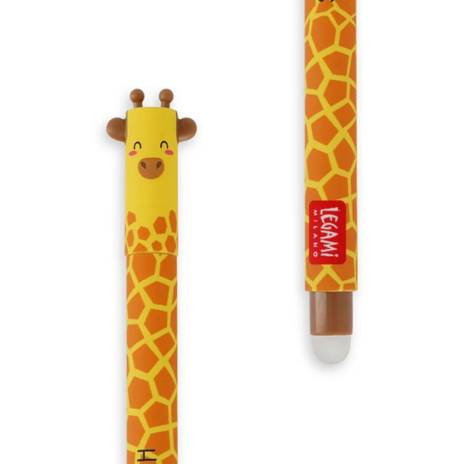 Ручка гелевая стираемая "GIRAFFE"