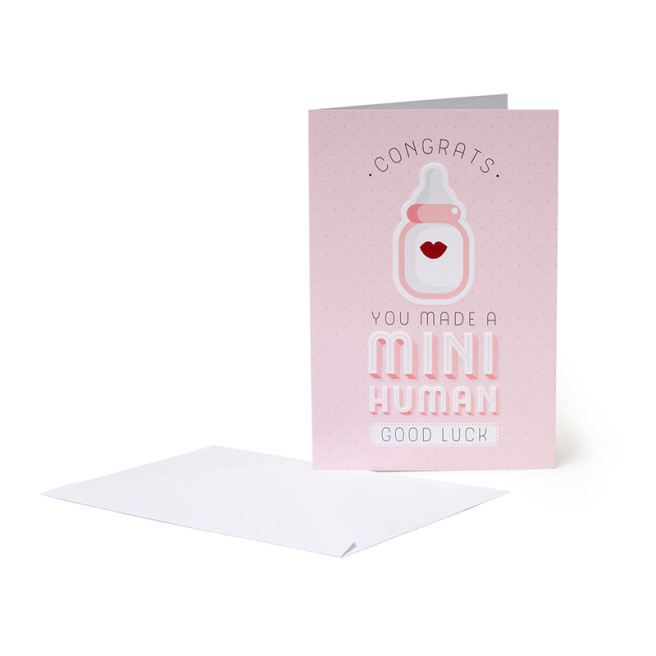 Felicitare - MINI HUMAN - GIRL