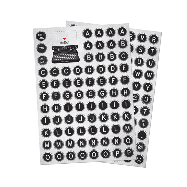 Set magneți pentru frigider TYPEWRITTER