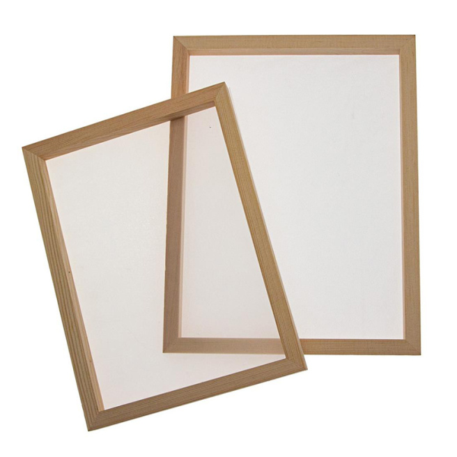 Sită de fabricare a hârtiei lucrate manual A5