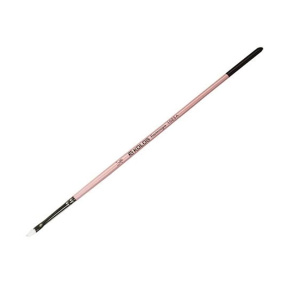 Pensulă sintetică oblică, Flamingo 1023A, nr. 1/8, mâner scurt, KOLOS