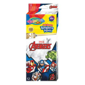 Set de vopsele tempera Colorino Marvel Avengers