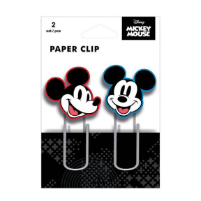 Скрепки декоративные, Disney 100 - Mickey Mouse, европодвес