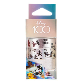 Набор, Скотч декоративный Washi Disney 100 - Mickey, Minnie 3 шт
