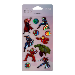 Наклейки pop-up, Disney 100 - Marvel Avengers микс