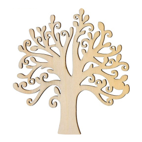 Пасхальный декор для творчества, Дерево 12.5cm, фанера