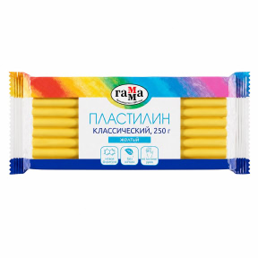 Plastilina "Clasica", cul. albena, 250 gr, Gamma