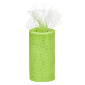 Tulle pentru decor de Paște, 15cm x 20m, verde deschis