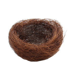Пасхальный декор для творчества, Гнездо коричневое, 7 см