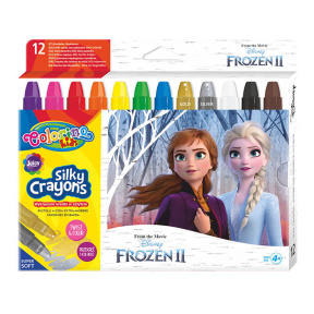Creioane cerate moi Colorino Frozen, 12 culori