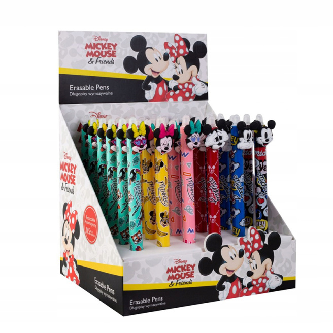 Pix cu gel ce se șterge Colorino Mickey/Minnie, albastru