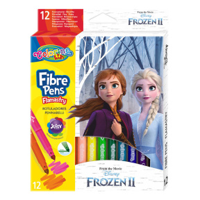 Set carioci Colorino Frozen, 12 culori