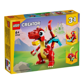 Constructor LEGO Creator Dragon roșu