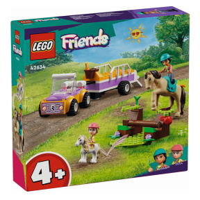 Конструктор LEGO Friends Трейлер с лошадьми и пони