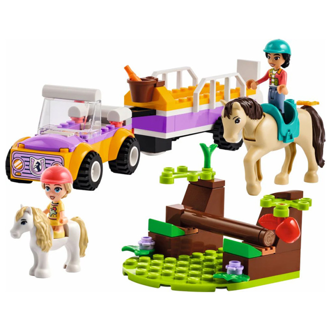 Конструктор LEGO Friends Трейлер с лошадьми и пони