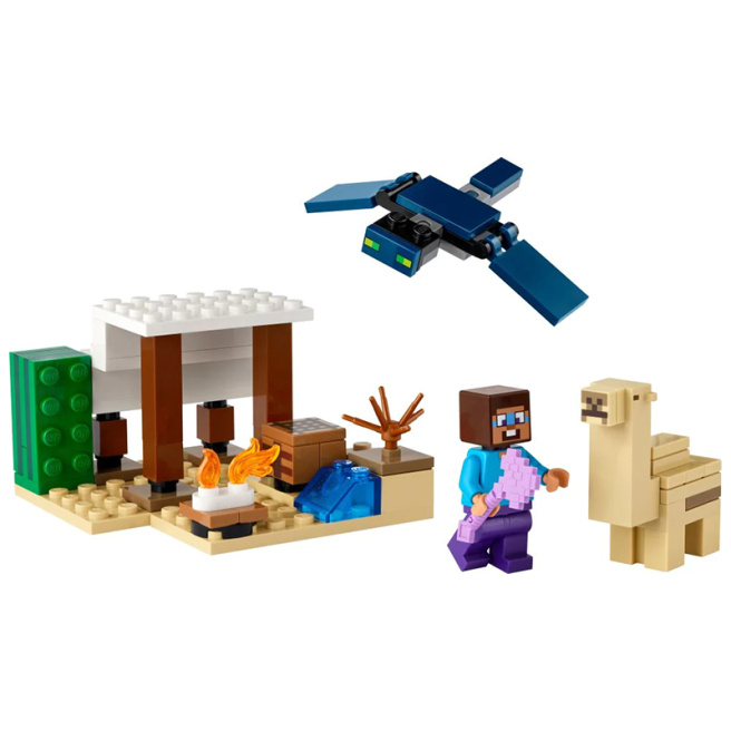 Конструктор LEGO Minecraft Экспедиция Стива в пустыню