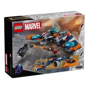 Constructor LEGO Marvel Warbird Rocket vs Ronan