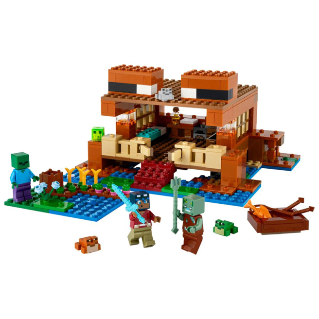 Constructor LEGO Minecraft Casă de broaște