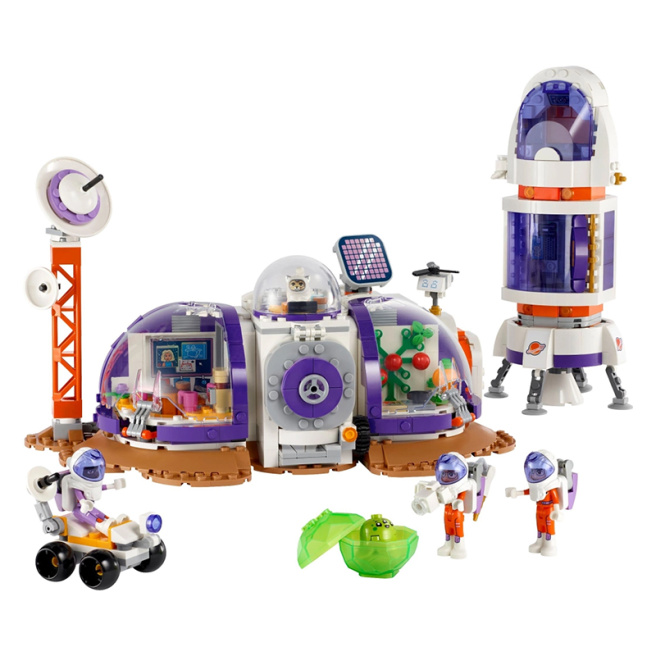 Constructor LEGO Friends Baza spațială Marte și rachetă