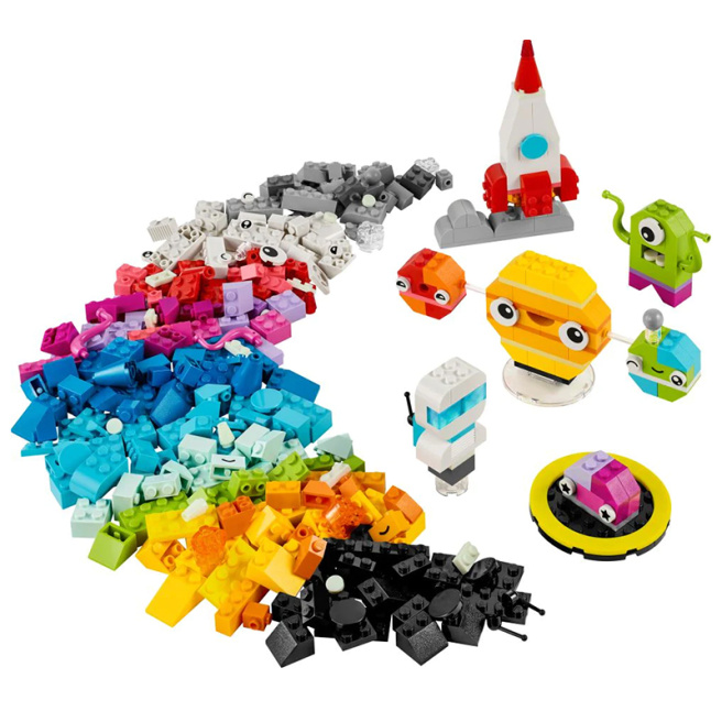 Constructor LEGO Classic Planete spațiale creative