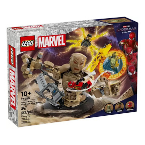 Конструктор LEGO Marvel Человек-паук против Песочного человека: Последняя битва