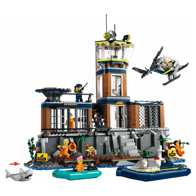 Constructor LEGO City Insula închisorii poliției