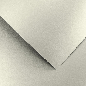 Дизайнерский картон Gpapieru A4 PEARL серебро св., 1 лист, 250 г