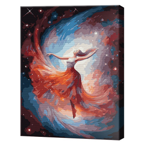 Вселенская красавица, 40x50 см, картина по номерам