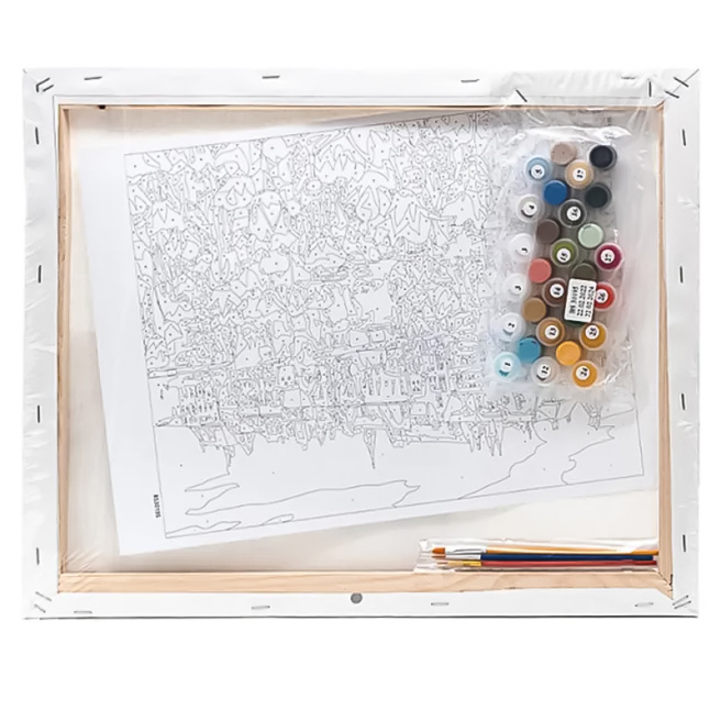 Продолжение жизни, 40x50 см, картина по номерам