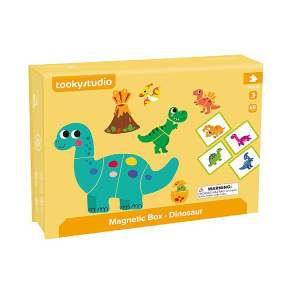 Magnetic Box Dinozauri în pădure