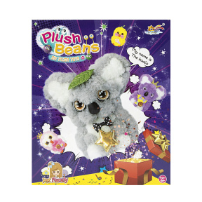 Set pentru creație Plush-art, Koala mov