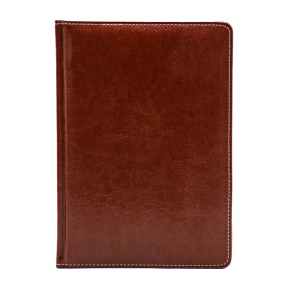 Agendă А5 2025 IDEE Standart "Saddle Brown"