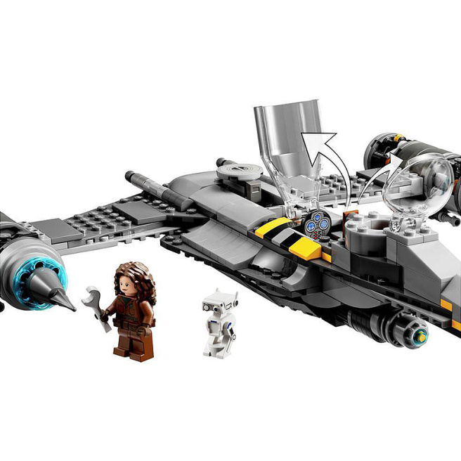 Constructor LEGO Star Wars Luptătorul stelar Mandalorian H-1