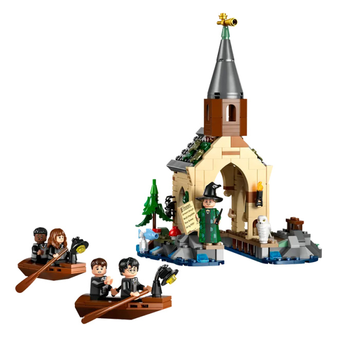Constructor LEGO Harry Potter Casa cu bărci din Castelul Hogwarts
