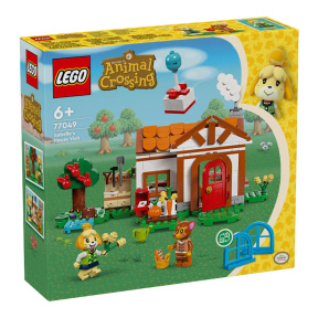 Конструктор LEGO Animal Crossing Посещение дома Изабель