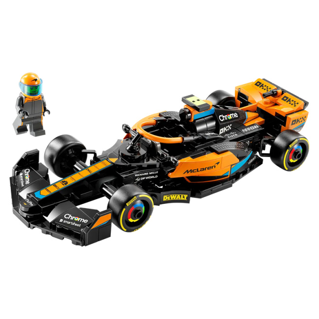 Constructor LEGO Speed Champions 2023 McLaren Formula 1 Racing Car