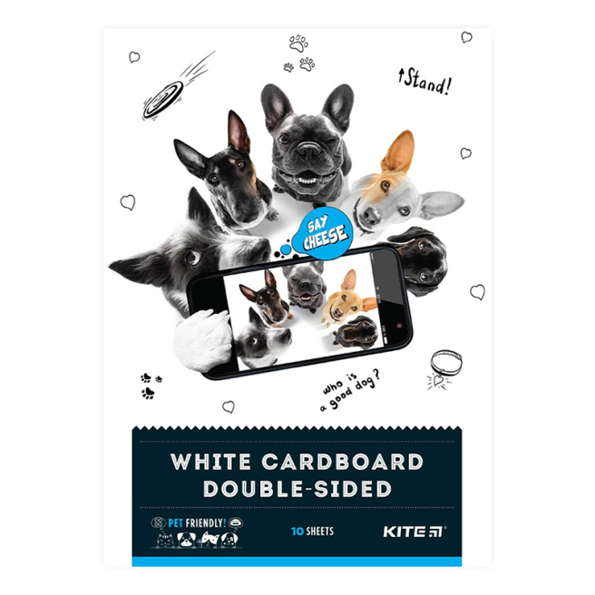 Carton alb KITE, A4, 10 foi, 210gr/m2