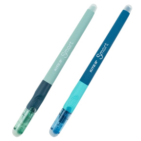 Pix gel ce scrie și șterge KITE "Smart 4", albastru, 0,5 mm