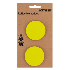 Set insigne reflectorizante KITE, galbene