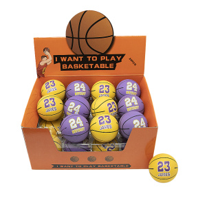 Игрушка мячик "Basketball" 6 см