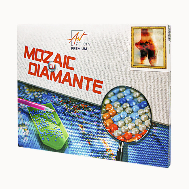 Poante și apus 30x40 cm, mozaic cu diamante
