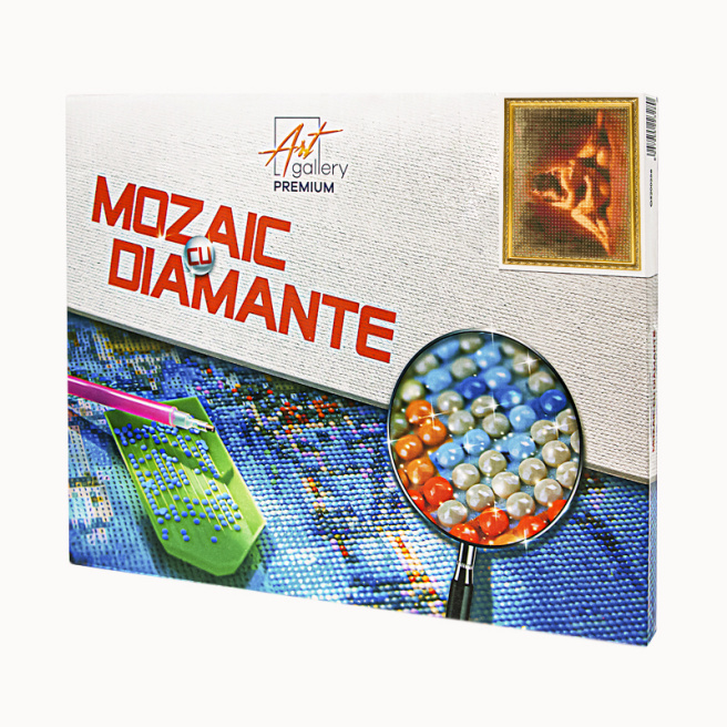 Pasiunea 30x40 cm, mozaic cu diamante