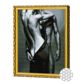 Страстная любовь 40x50 см, алмазная мозаика