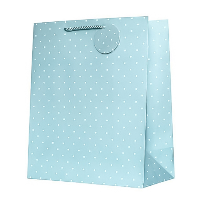 Пакет подарочный (M) 17,8 x 22,9 x 9,8 см (микс)
