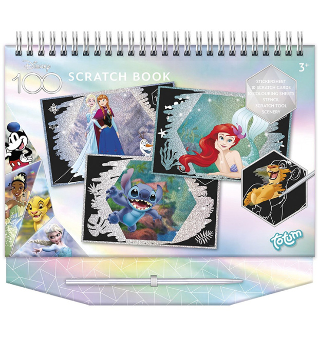 Disney Carnet pentru scratching Prințese