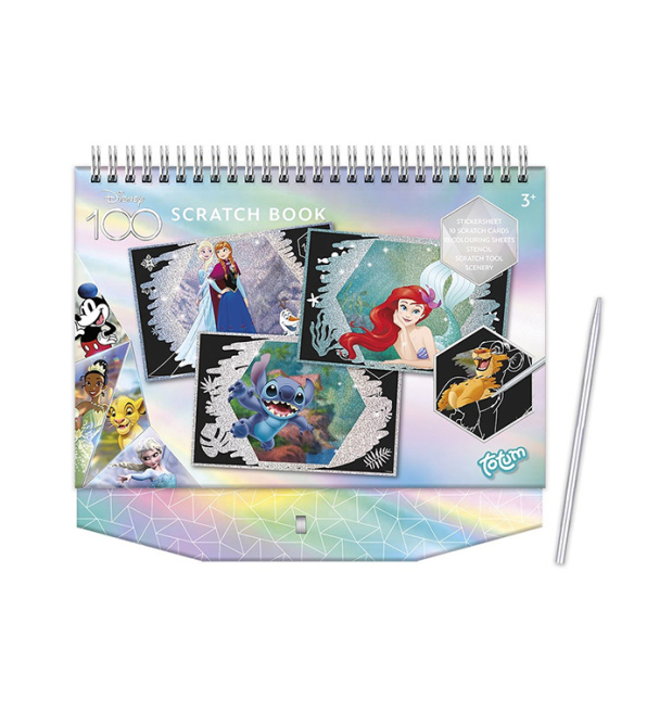 Disney Carnet pentru scratching Prințese