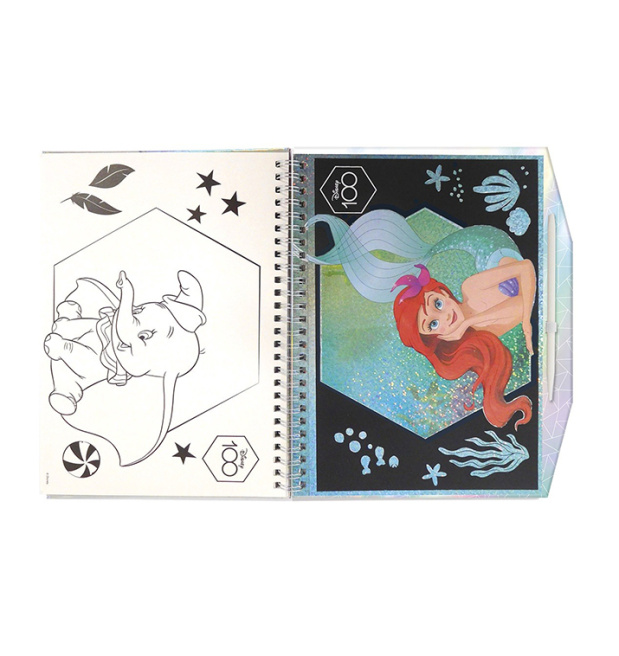 Disney Carnet pentru scratching Prințese